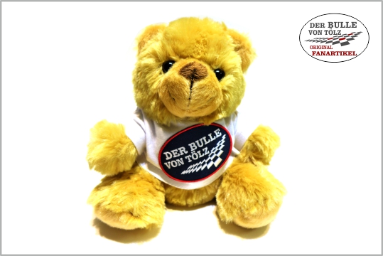 Teddybär Toni mit T-Shirt - klein - goldbraun