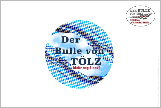 Kühlschrankmagnet groß - Der Bulle von TÖLZ